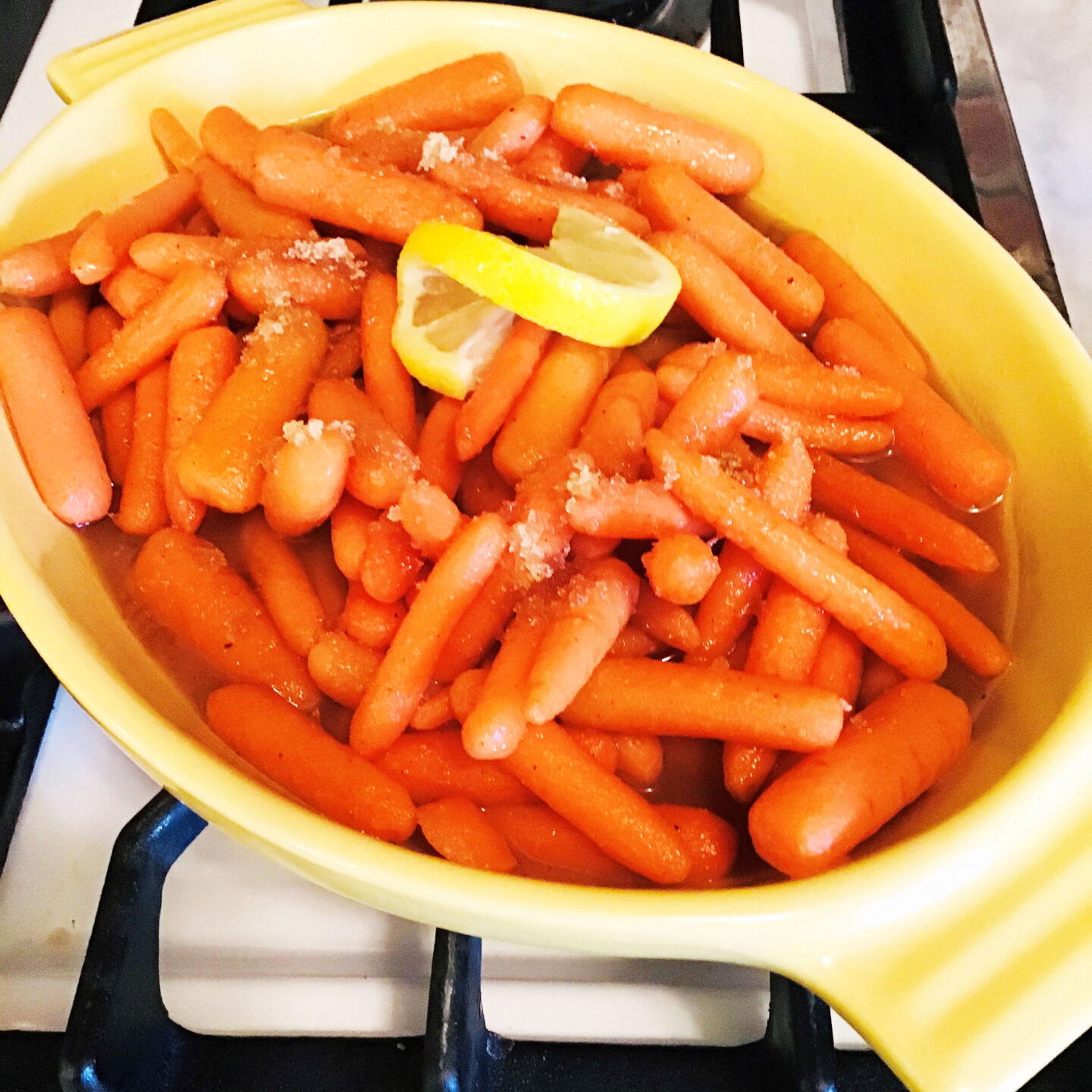 Lemon Brown Sugar Carrots